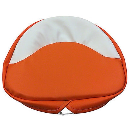 Aftermarket Orange & White Seat Pad SEQ90-0060